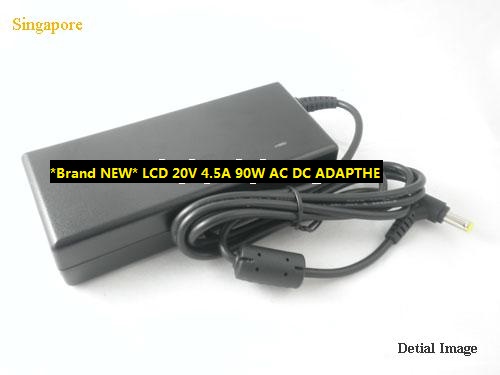 *Brand NEW* 5.5x2.5mm LCD 20V 4.5A 90W AC DC ADAPTHE POWER Supply